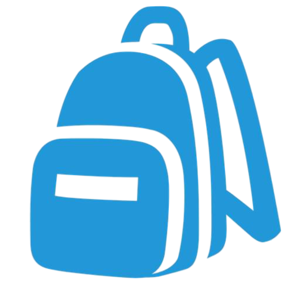 Blue Backpack ESL