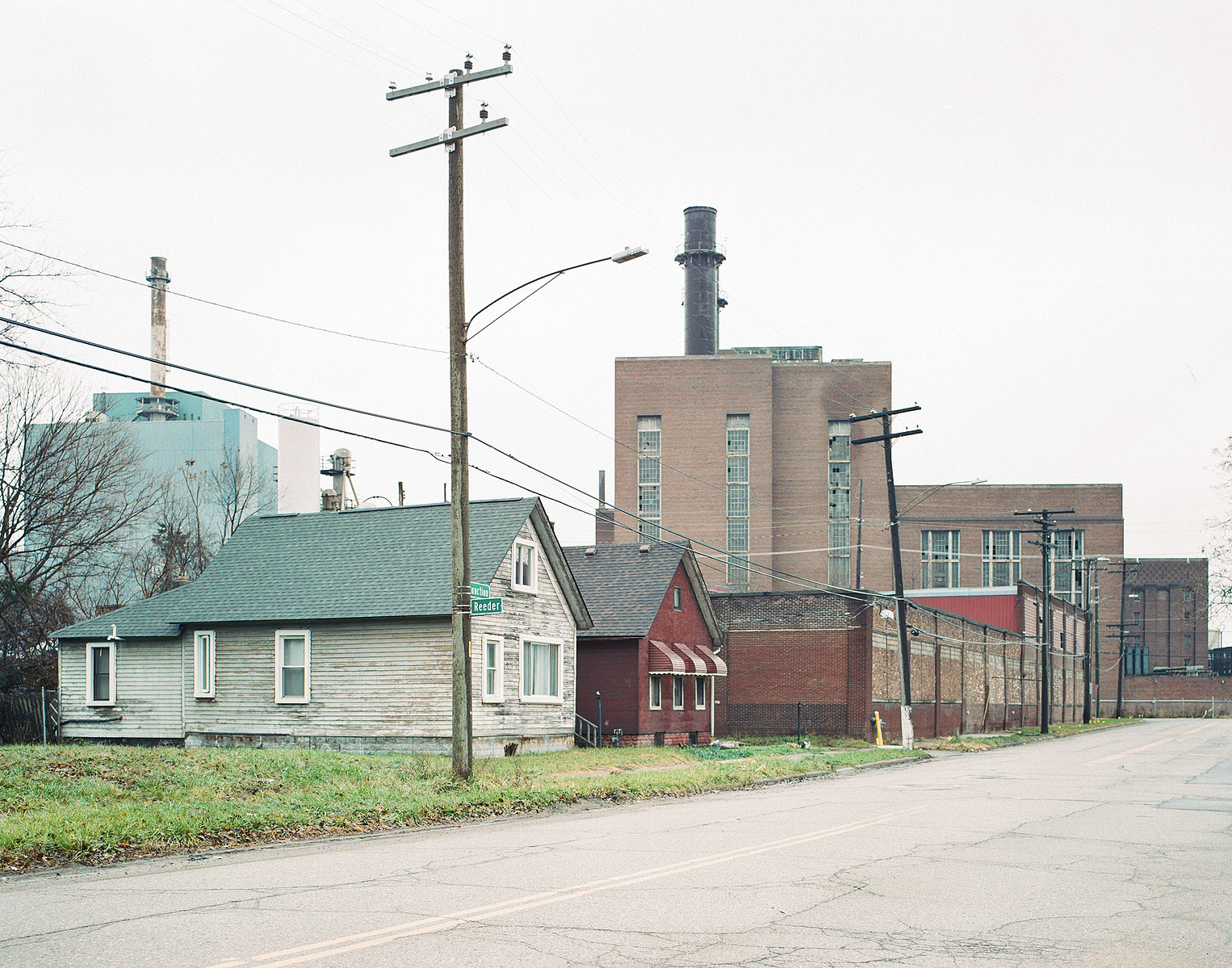Mistersky Power Station and houses Delray