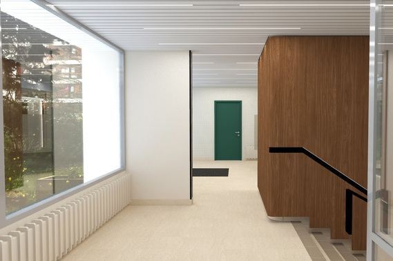 Rénovation  hall d'immeuble copropriétés 