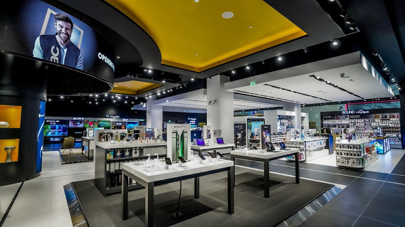 architecture d'intérieur Retail
