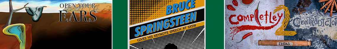 Bruce Springsteen at SxSW animation