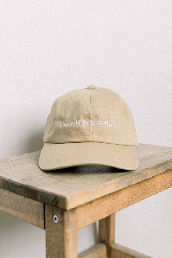 Emily VanderBeek Photography, Merch, Hats, Making Memories, Creating Memories, Khaki Hat, Niagara Photographer, Ottawa Photographer, Family Photography, Motherhood Photography, Branding Photography.
