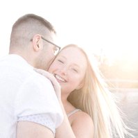 Boyfriend kissing girlfriend on the cheek, Emily VanderBeek Photography, Portrait and Family photography, Niagara Photographer, Champlain Photographer, Vaudreuil-Soulanges Photographer, candid photography, authentic photography.