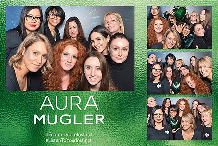 Montreal photo booth rental, Photobooth montreal, activation, Aura, Mugler, John Koo Photography