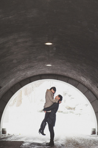 Montreal engagement photo, Montreal prewedding photo