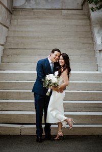 Montreal wedding photographer, Montreal elopement photographer, Notary Mona Salehi Notaire wedding mariage, Covid wedding, Old Montreal wedding photos