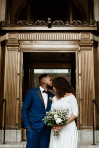 Montreal Wedding photographer, William Gray Hotel wedding, Old Montreal wedding, Intimate wedding, interracial marriage, winter wedding, first look, JohnKOOphotography