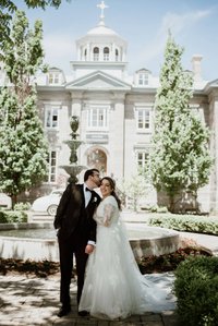 College Saint-Sacrement; John KOO Photography; Lebanese wedding Montreal; Miryana and Fawzi's wedding; Montreal wedding Photographer; Montreal wedding photo; Vieux Terrebonne wedding portraits; Zaffetna Entertainment