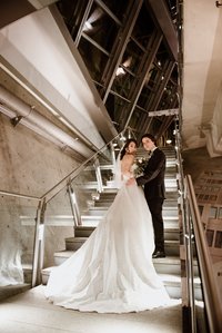 Montreal Wedding photographer, Hotel Nelligan wedding, Old Montreal wedding, MTL wedding photo, American Japanese wedding, Winter wedding