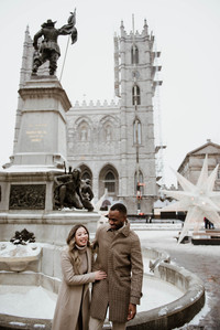 Biana Rosa singer; Ed Sheeran Perfect cover; John KOO Photography; Leon Bridges Beyond cover; MTL surprise marriage proposal photo; Montreal Surprise proposal photographer; Nelligan hotel reception venue; Notre Dame Basilica surprise proposal; Old MTL