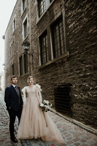Corinne and Maxime's wedding; John KOO Photography; Les Enfants Terribles MTL wedding; Montreal Jewish wedding photographer; Montreal wedding Photographer; Old Montreal wedding portraits; Square Victoria wedding photos