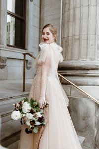 Corinne and Maxime's wedding; John KOO Photography; Les Enfants Terribles MTL wedding; Montreal Jewish wedding photographer; Montreal wedding Photographer; Old Montreal wedding portraits; Square Victoria wedding photos