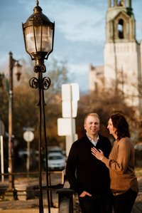 Fall Autumn photo shoot; John KOO Photography; Julianne and Marc's engagement shoot; Lachine Canal; Montreal Engagement Photographer; Sunset Montreal; Sunset engagement photo; engagement photos