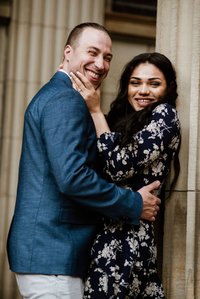 Hotel Saint Sulpice Montreal; Montreal Proposal photographer; Montreal Proposal photography; Montreal Surprise proposal photographer; Montreal wedding photographer; Meggy and Satnislav’s surprise proposal, Old Montreal surprise proposal photo