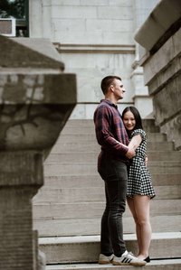 John KOO Photography; Montreal surprise proposal photography; Montreal wedding Photographer; Proposal photographer; She said yes; Teresa and Kevin's Montreal surprise proposal photographer; surprise proposal photography Old Montreal