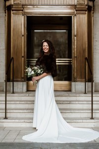 Montreal Wedding photographer, William Gray Hotel wedding, Old Montreal wedding, Intimate wedding, interracial marriage, winter wedding, first look, JohnKOOphotography