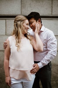 Montreal wedding Photographer, Old Montreal Engagement Photo, Montreal Engagement Photo, Montreal Pre-Wedding photographer, Stephanie and Kakin's MTL engagement photographer