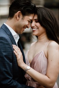 Mehreen and Animesh's surprise proposal; Montreal Proposal photographer; Montreal Surprise proposal photographer; Old Montreal Surprise Proposal; She said yes; Will You Marry Me