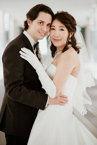 Montreal Wedding photographer, Hotel Nelligan wedding, Old Montreal wedding, MTL wedding photo, American Japanese wedding, Winter wedding