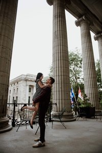John KOO Photography; Montreal surprise proposal photography; Montreal wedding Photographer; Proposal photographer; She said yes; Teresa and Kevin's Montreal surprise proposal photographer; surprise proposal photography Old Montreal