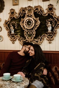 Montreal surprise proposal photographer; Surprise marriage proposal photographer MTL; Chalet du Mont Royal surprise proposal; Harleen and Mehtab's Montreal marriage proposal; John KOO Photography; Kondiaronk Belvedere surprise proposal photographer