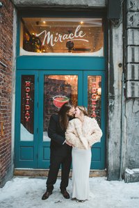 Montreal wedding photographer, Montreal elopement photographer, intimate wedding, Michel Boulanger, Mariage a Bras Ouvert, El Pequeño Bar, boho chic wedding