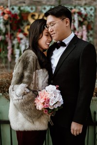 Montreal prewedding photographer, Montreal winter engagement photographer, wedding portraits, engagement photos 