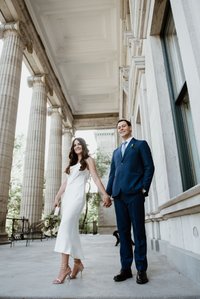 Montreal wedding photographer, Montreal elopement photographer, Notary Mona Salehi Notaire wedding mariage, Covid wedding, Old Montreal wedding photos