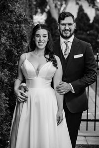 Danielle and Andrew's wedding; First look; John KOO Photography; Ketubah signing; Montreal Jewish wedding; Montreal Jewish wedding photographer; Shaare Zion Congregation; Table 51 restaurant MTL