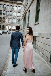 Mehreen and Animesh's surprise proposal; Montreal Proposal photographer; Montreal Surprise proposal photographer; Old Montreal Surprise Proposal; She said yes; Will You Marry Me