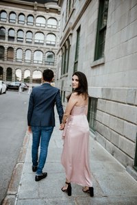 Mehreen and Animesh's surprise proposal; Montreal Proposal photographer; Montreal Surprise proposal photographer; Old Montreal Surprise Proposal; She said yes; Will You Marry Me
