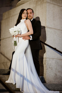 Montreal wedding Photographer;  Saint Ephrem Syriaque Catholique Laval wedding; Natacha and Jim's wedding; Old Montreal wedding photo; Syrian church wedding; Église St-Ephrem; John KOO Photography