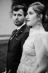 Corinne and Maxime's wedding; John KOO Photography; Les Enfants Terribles MTL wedding; Montreal Jewish wedding photographer; Montreal wedding Photographer; Old Montreal wedding portraits; Square Victoria wedding photos