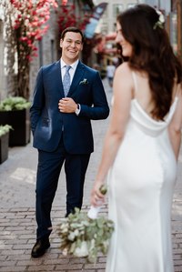 Montreal wedding photographer, Montreal elopement photographer, Notary Mona Salehi Notaire wedding mariage, Covid wedding, Old Montreal wedding photos