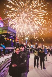 Andrew and Monica's wedding proposal, Ferris Wheel, Fireworks, John KOO Photography, Montral Proposal photography, Montreal Proposal photographer, Montreal wedding photo, Montreal wedding Photographer, Montreal Wedding Photog