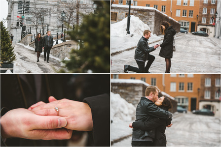 Montreal surprise proposal photographer; Montreal engagement photographer; Montreal wedding photographer