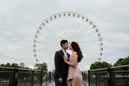 Mehreen and Animesh's surprise proposal; Montreal Proposal photographer; Montreal Surprise proposal photographer; Old Montreal Surprise Proposal; She said yes; Will You Marry Me