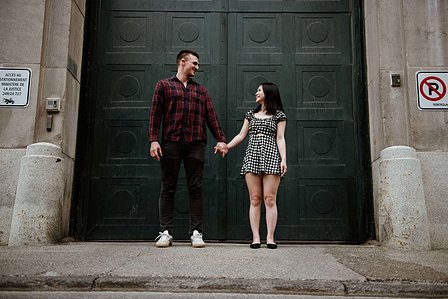 John KOO Photography; Montreal surprise proposal photography; Montreal wedding Photographer; Proposal photographer; She said yes; Teresa and Kevin's Montreal surprise proposal photographer; surprise proposal photography Old Montreal
