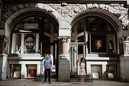 Hotel Nelligan Montreal, Old Montreal Engagement Photo, Montreal Engagement Photo, Montreal Pre-Wedding photographer, Montreal wedding Photographer, Virginie and Calyton's MTL engagement photographer