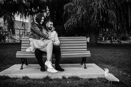 Montreal Engagement Photographer, Montreal wedding Photographer, engagement portraits MTL, Elftheria and Ricky's engagement shoot, John KOO Photography, Lachine Lighthouse engagement photos