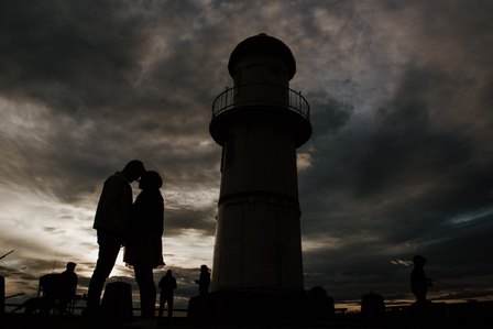 Montreal Engagement Photographer, Montreal wedding Photographer, engagement portraits MTL, Elftheria and Ricky's engagement shoot, John KOO Photography, Lachine Lighthouse engagement photos