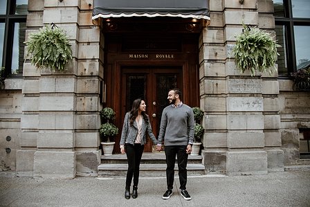 Montreal surprise proposal photographer, Montreal engagement photographer, Montreal wedding Photographer, Old Montreal surprise proposal, Raheel and Tayeba's Montreal surprise proposal, destination surprise proposal photographer
