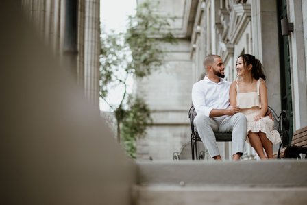 Montreal surprise proposal photographer; Montreal wedding photographer