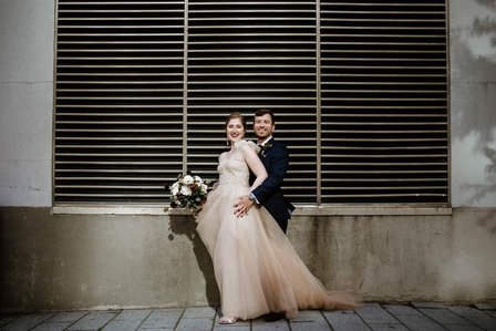 Corinne and Maxime's wedding; John KOO Photography; Les Enfants Terribles MTL wedding; Montreal Jewish wedding photographer; Montreal wedding Photographer; Old Montreal wedding portraits; Square Victoria wedding photos