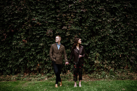 Adrien Bochereau and Vivien Gaumand; Fall Autumn photo shoot; Jessica and Chris's Montreal engagement photographer; John KOO Photography; L'ombre des Cosmos; Louis-Guy Roy; Montreal Pre-Wedding photographer; Montreal wedding Photographer; Old Montreal por