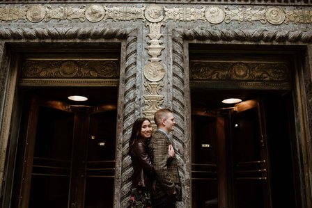 Adrien Bochereau and Vivien Gaumand; Fall Autumn photo shoot; Jessica and Chris's Montreal engagement photographer; John KOO Photography; L'ombre des Cosmos; Louis-Guy Roy; Montreal Pre-Wedding photographer; Montreal wedding Photographer; Old Montreal por