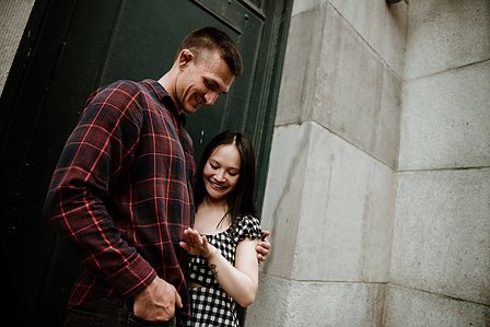 John KOO Photography; Montreal surprise proposal photography; Montreal wedding Photographer; Proposal photographer; She said yes; Teresa and Kevin's Montreal surprise proposal photographer; surprise proposal photography Old Montreal