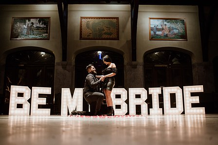 Montreal surprise proposal photographer, Mont-Royal surprise proposal, Belvédère Kondiaronk surprise proposal