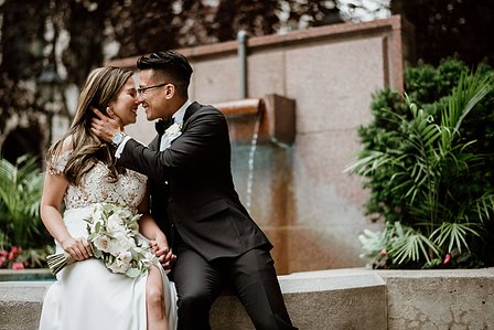Montreal wedding Photographer; Montreal wedding photo; Carrie Ma officiant; Charlotte Flannery MUA hair stylist; FSEV wedding officiant; Jamie and Newton's wedding; John KOO Photography; Kristina Chan desserts; Longueuil wedding; Oxide design florist