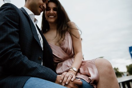 Mehreen and Animesh's surprise proposal; Montreal Proposal photographer; Montreal Surprise proposal photographer; Old Montreal Surprise Proposal; She said yes; Will You Marry Me
